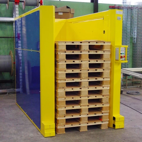 Pallet magazine – single stack