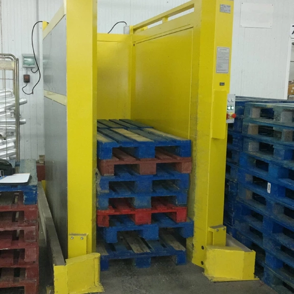 Pallet magazine – double stack